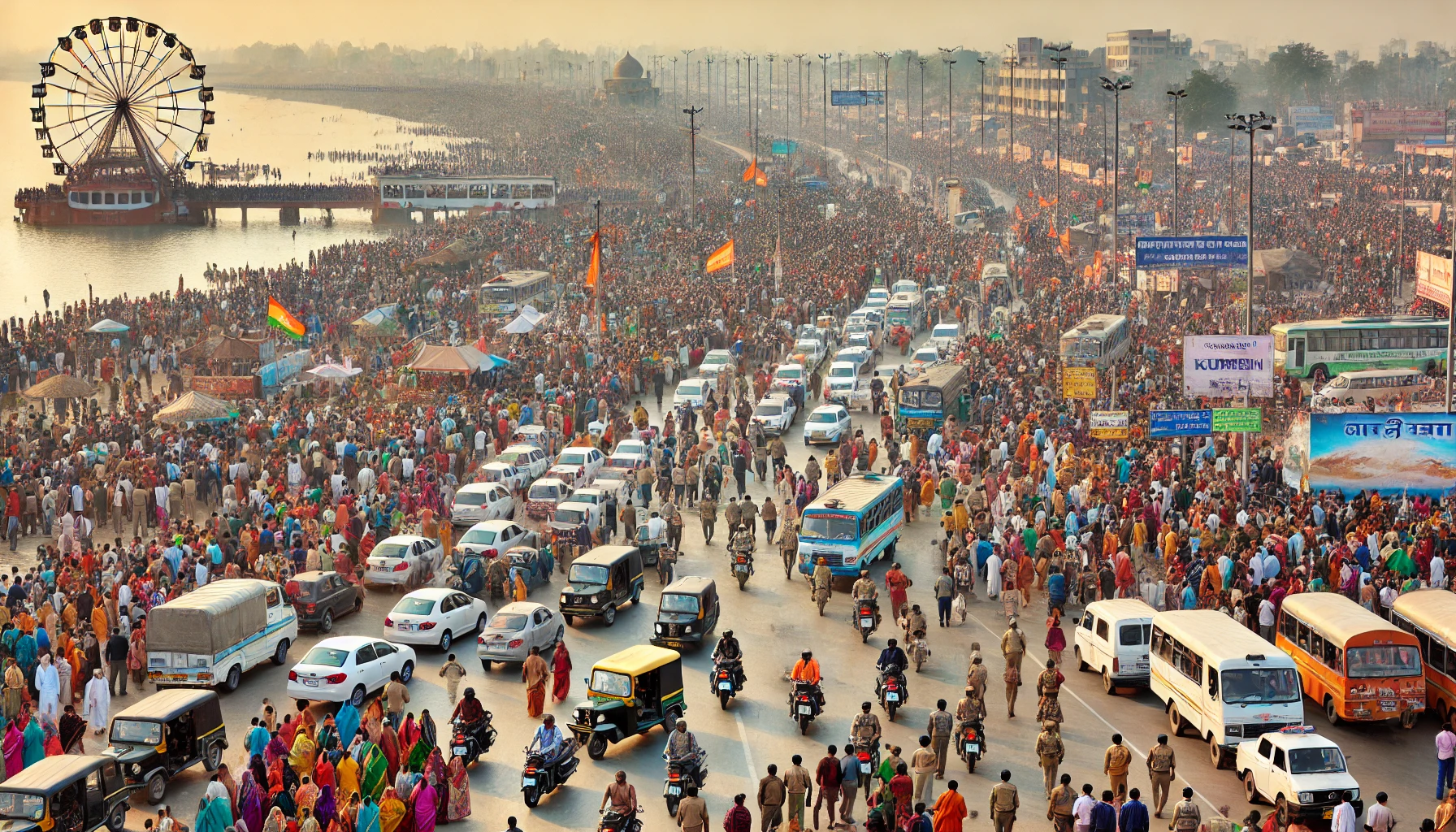 Photo of प्रयागराज महाकुंभ: श्रद्धालुओं की भारी भीड़ से शहर में जाम, अब स्थिति सामान्य
