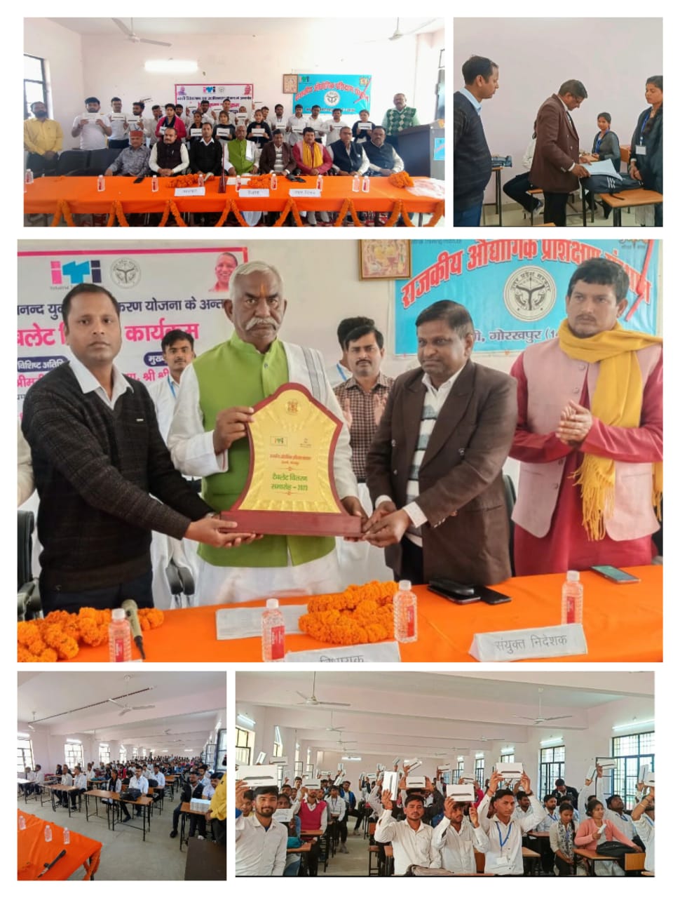 Photo of राजकीय आईटीआई में विधायक ने बांटे टैबलेट, 153 विद्यार्थियों के चेहरे खिले