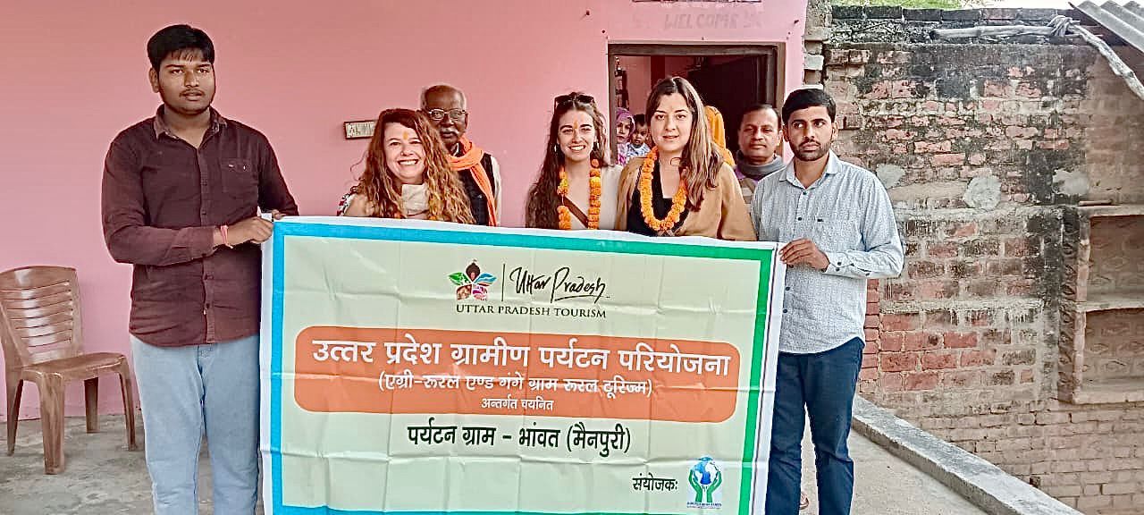 Photo of स्पेन टू मैनपुरी यूपी का गाँव पर्यटन ग्लोबल स्टेज पर