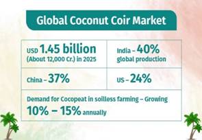 Photo of नारियल के कचरे को पुनर्चक्रित करके आर्थिक और पर्यावरणीय लाभ मिल रहें हैं