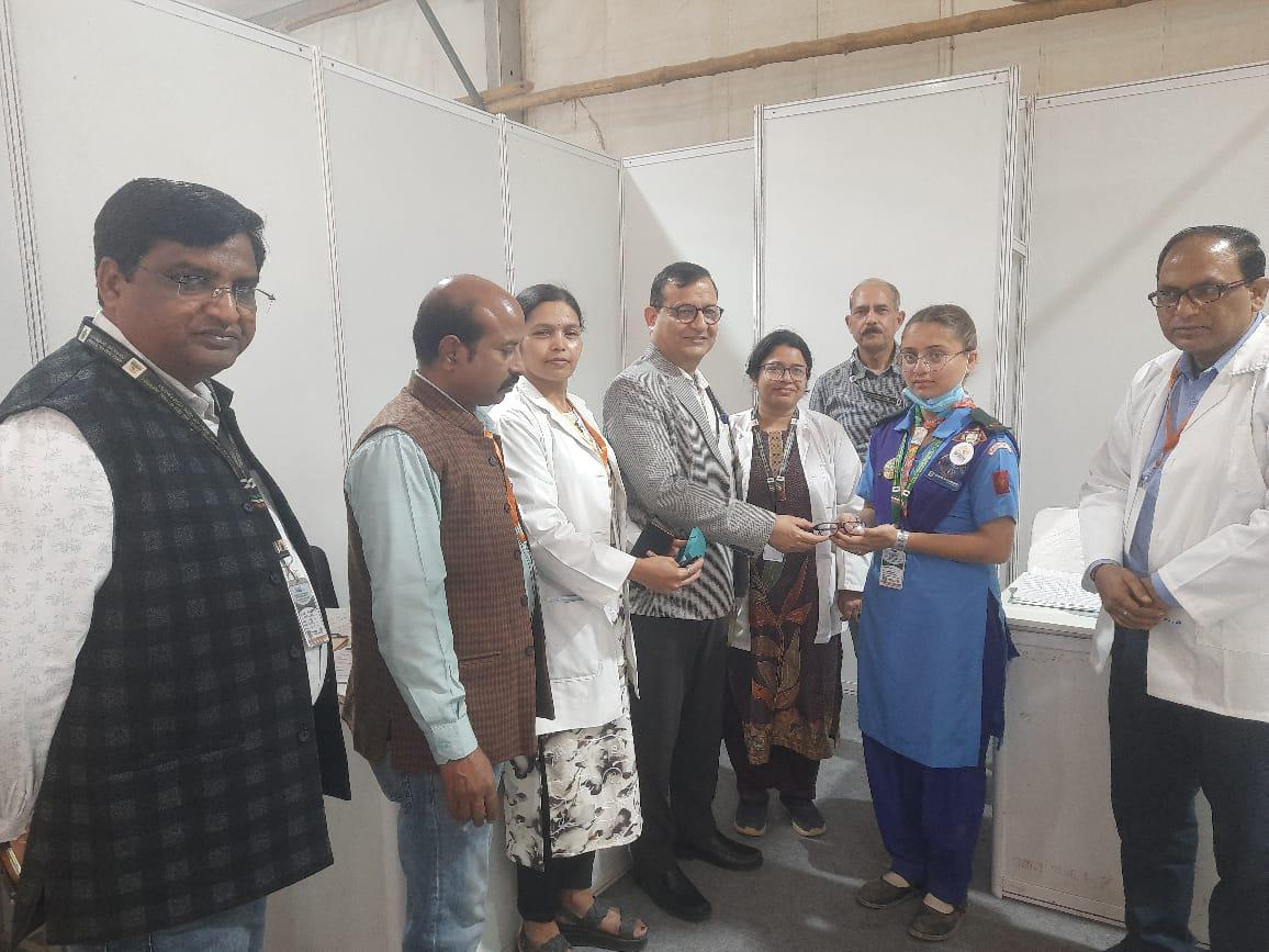 Photo of राष्ट्रीय जम्बूरी में 38,485 लोगों ने लिए स्वास्थ्य सेवाओं का लाभ