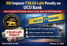 Photo of यूको बैंक पर आरबीआई का 38.60 लाख का जुर्माना