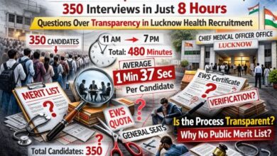 Photo of 8 घंटे में 350 इंटरव्यू: पारदर्शिता पर फिर खड़े हुए सवाल