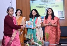 Photo of नवयुग कन्या महाविद्यालय में अंतरराष्ट्रीय व्याख्यान, उभरती महिला स्कॉलर्स को मिला करियर मंत्र
