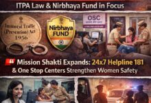 Photo of मानव तस्करी पर केंद्र का सख्त रुख, ITPA कानून और ‘निर्भया कोष’ से कसी जा रही लगाम