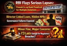Photo of RBI की कार्रवाई से खुली पोल: नियमों की अनदेखी में फंसा इटावा का सहकारी बैंक