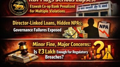 Photo of RBI की कार्रवाई से खुली पोल: नियमों की अनदेखी में फंसा इटावा का सहकारी बैंक