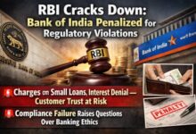 Photo of RBI का बड़ा एक्शन: नियम तोड़ने पर बैंक ऑफ इंडिया पर जुर्माना