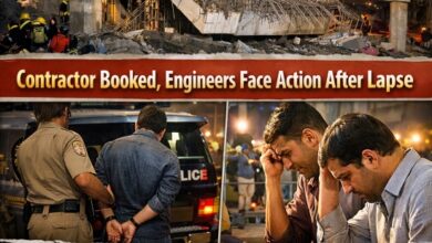 Photo of निर्माणाधीन सेतु में बड़ा हादसा, सुरक्षा इंतजामों की खुली पोल
