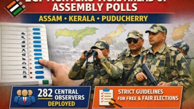 Photo of चुनाव से पहले आयोग अलर्ट—असम, केरल और पुद्दुचेरी में सख्त निगरानी