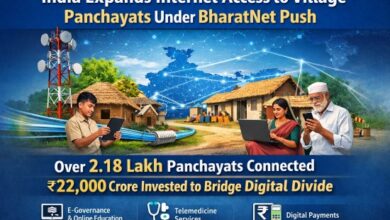Photo of हर पंचायत तक इंटरनेट—डिजिटल इंडिया को गांव-गांव तक पहुंचाने की बड़ी पहल