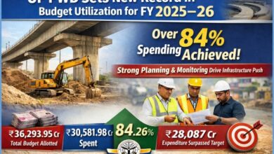 Photo of UP PWD ने रचा इतिहास—बजट खर्च में बनाया नया कीर्तिमान