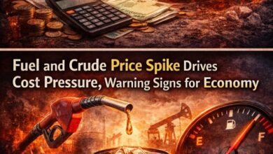 Photo of थोक महंगाई में तेज उछाल, आम आदमी पर बढ़ा आर्थिक बोझ