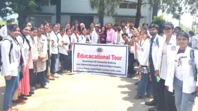 Photo of गोमती नगर वॉटर ट्रीटमेंट प्लांट में बीएचएमएस छात्रों का शैक्षणिक धमाका