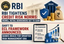 Photo of बैंकों के लिए RBI का बड़ा सुधार: क्रेडिट रिस्क नियम होंगे और सख्त, MSME को राहत