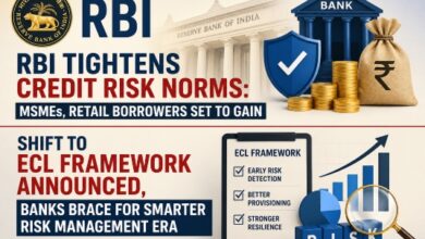 Photo of बैंकों के लिए RBI का बड़ा सुधार: क्रेडिट रिस्क नियम होंगे और सख्त, MSME को राहत