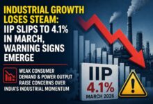 Photo of IIP ग्रोथ सुस्त: मार्च में 4.1% पर थमी रफ्तार, कई सेक्टरों में गिरावट के संकेत