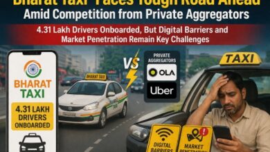 Photo of “भारत टैक्सी” बनाम प्राइवेट एग्रीगेटर्स—सहकारी मॉडल की राह में बड़ी चुनौतियां