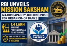Photo of RBI का बड़ा मास्टरस्ट्रोक: ‘मिशन सक्षम’ से को-ऑपरेटिव बैंकों को मिलेगी नई ताकत