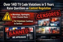 Photo of टीवी कंटेंट पर सख्ती—5 साल में 140+ उल्लंघनों पर कार्रवाई,