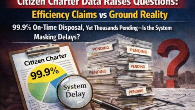 Photo of नागरिक चार्टर पर सवाल: आंकड़ों में सुधार, जमीनी हकीकत में देरी का खेल?