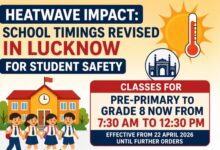Photo of भीषण गर्मी का असर—लखनऊ में स्कूल टाइम बदला, सुबह 7:30 से दोपहर 12:30 तक कक्षाएं