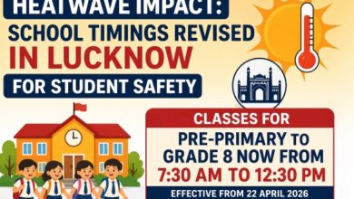 Photo of भीषण गर्मी का असर—लखनऊ में स्कूल टाइम बदला, सुबह 7:30 से दोपहर 12:30 तक कक्षाएं