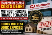 Photo of RBI की सख्ती: Muthoot Housing Finance Company Limited पर जुर्माना,