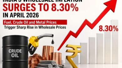 Photo of महंगाई ने बढ़ाई चिंता, अप्रैल में थोक मुद्रास्फीति 8.30% पर पहुंची