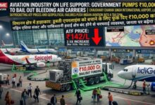 Photo of डूबती एयरलाइंस को बचाने के लिए फूंक दिए ₹10,000 करोड़
