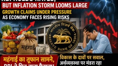 Photo of महंगाई का तूफान सामने, RBI ने फिर टाला फैसला
