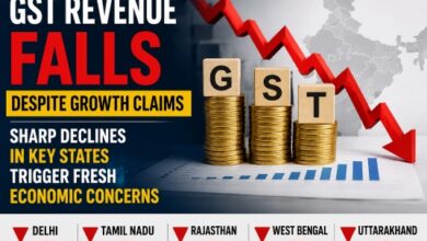 Photo of विकास के दावों के बीच GST संग्रह में गिरावट,