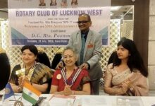 Photo of रोटरी क्लब ऑफ लखनऊ वेस्ट का 57वां इंस्टॉलेशन समारोह: रीता भार्गव के हाथों में कमान