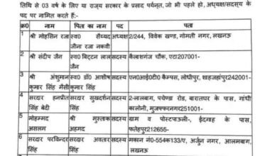 Photo of लंबे इंतजार के बाद गठित हुआ यूपी राज्य अल्पसंख्यक आयोग,